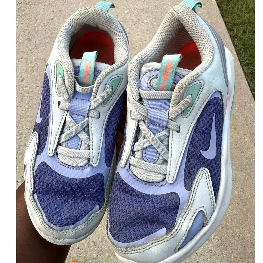 Nike Kid's Air Max Bolt PS Athletic‎ Shoes Size 13 DK Purple Dust/Light Thistle